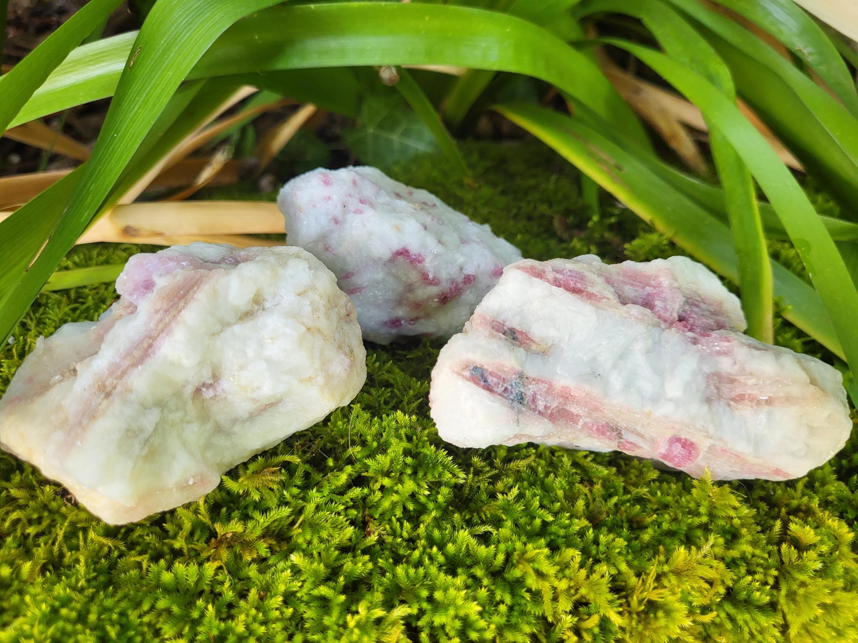 Tourmaline rose brute, pink tourmaline, tourmaline rose gemme, grande tourmaline, tourmaline vintage, tourmaline pastèque