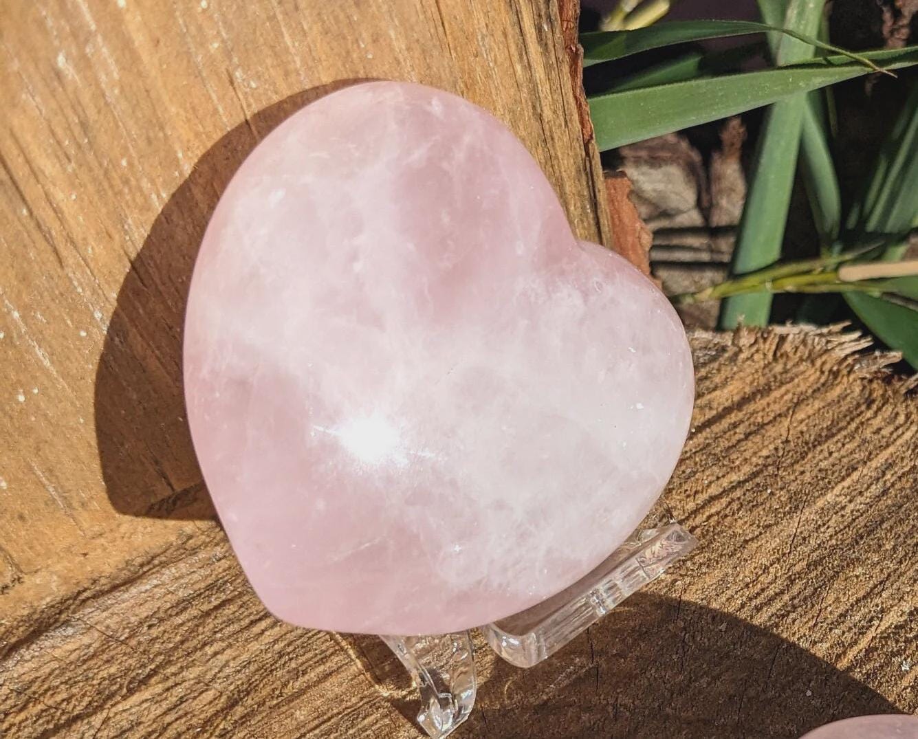 Cadeau en forme de cœur, cadeau coeur, cristal en forme de coeur, cadeau de mariage, cadeau de couple, cadeau de fiançailles couple