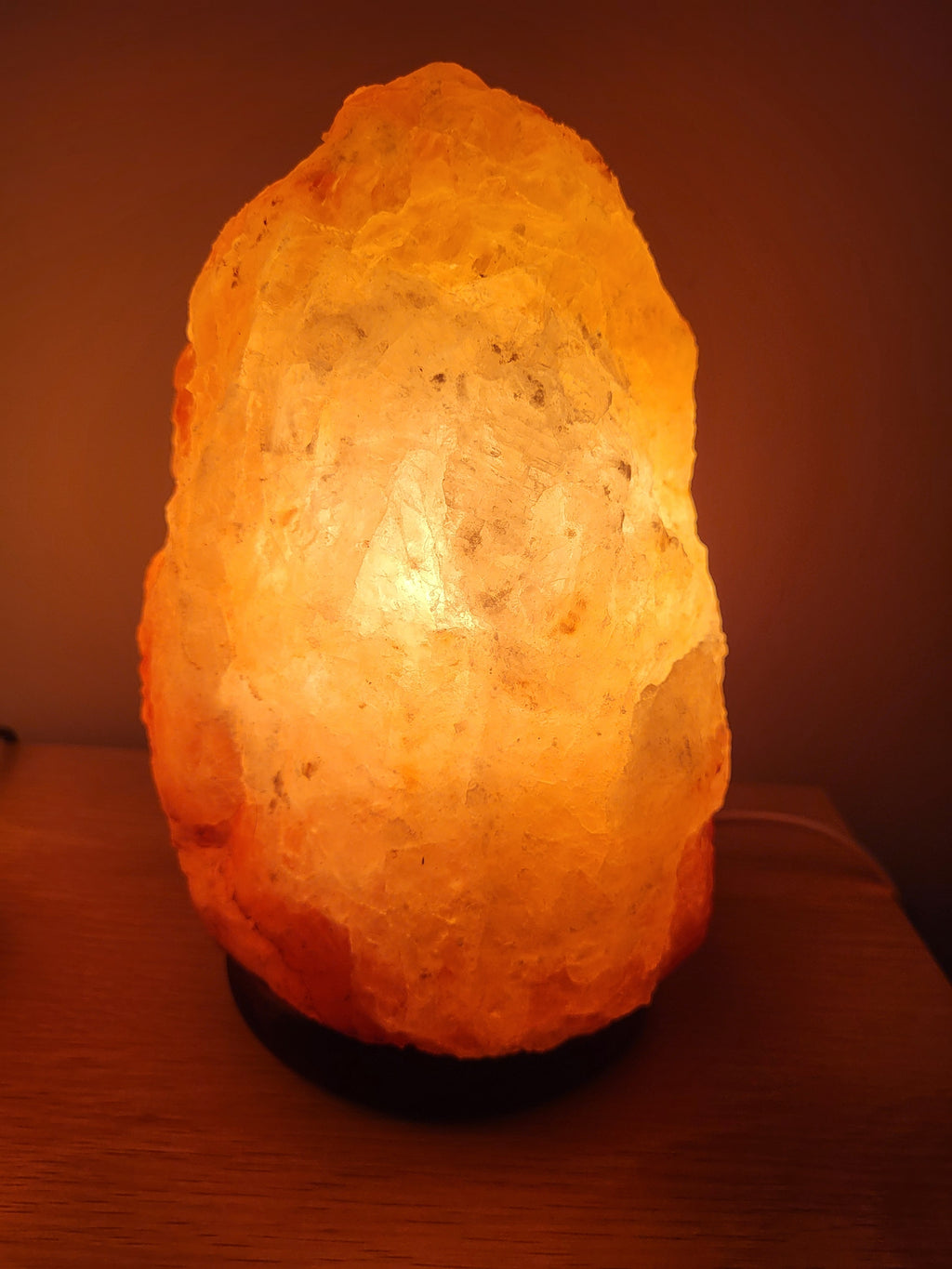 Petite lampe de sel de l'Himalaya ou grande lampe de sel de l'Himalaya