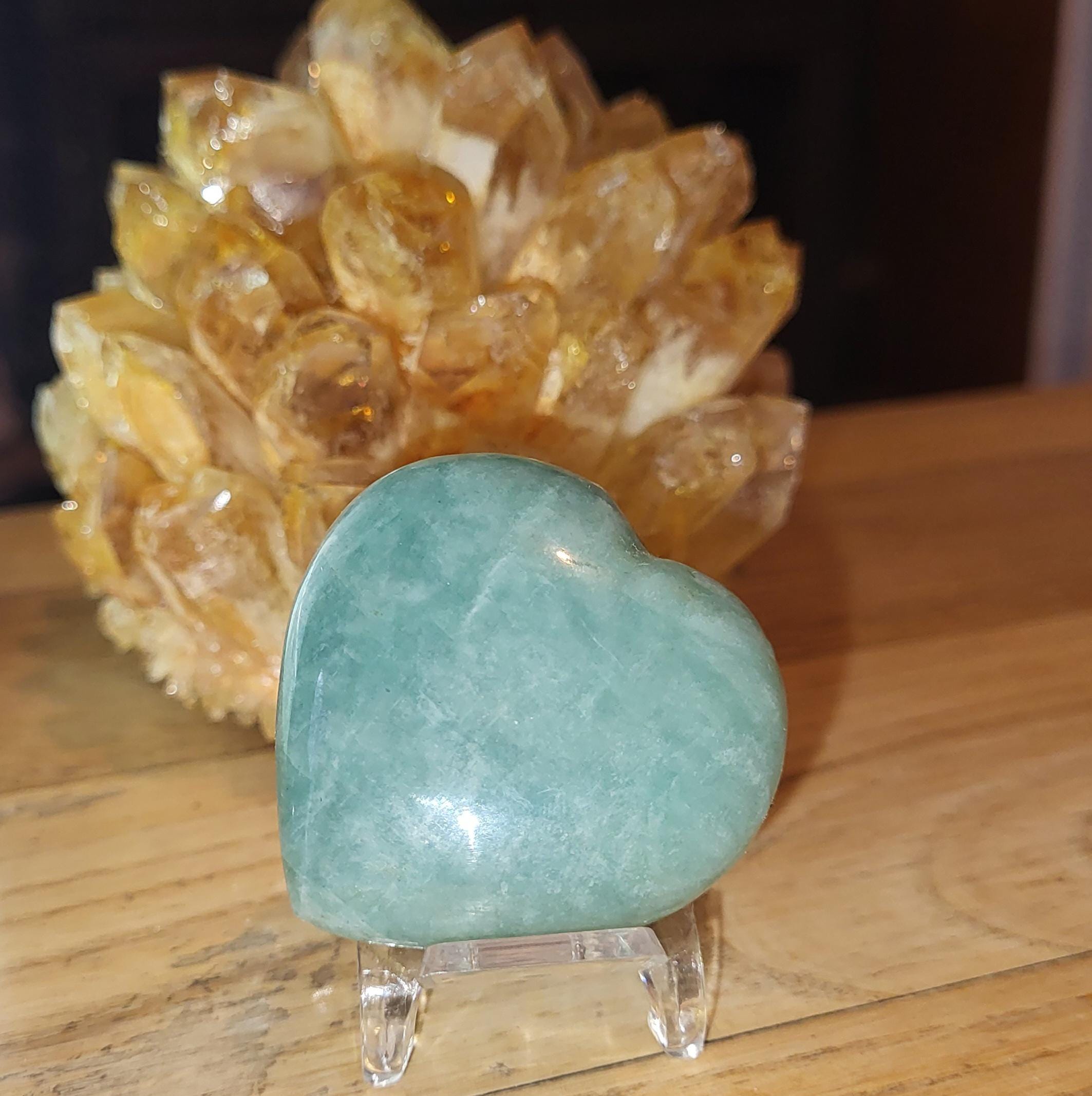 Cadeau en forme de cœur, cadeau coeur, cristal en forme de coeur, cadeau de mariage, cadeau de couple, cadeau de fiançailles couple