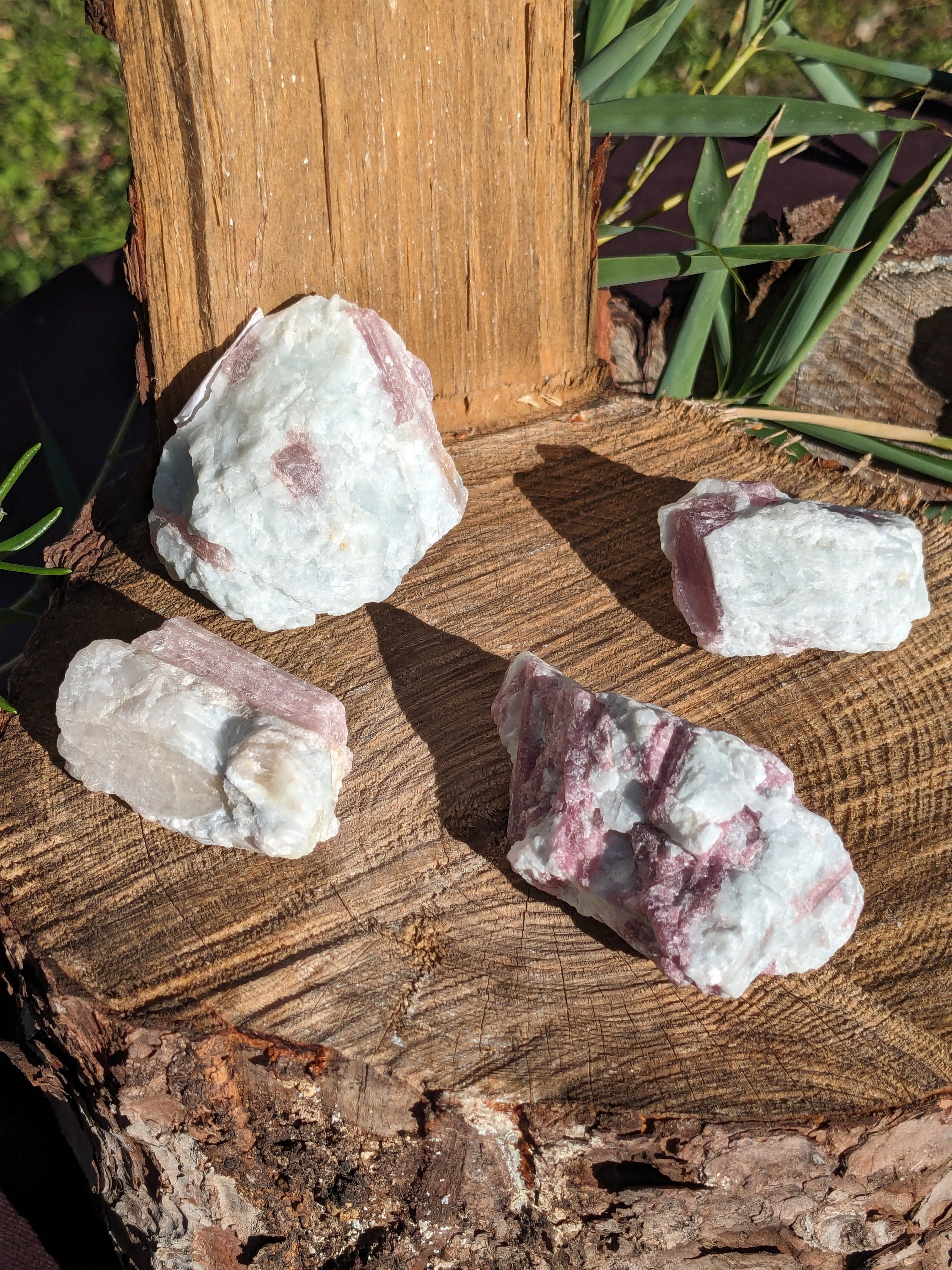 Tourmaline rose brute, pink tourmaline, tourmaline rose gemme, grande tourmaline, tourmaline vintage, tourmaline pastèque