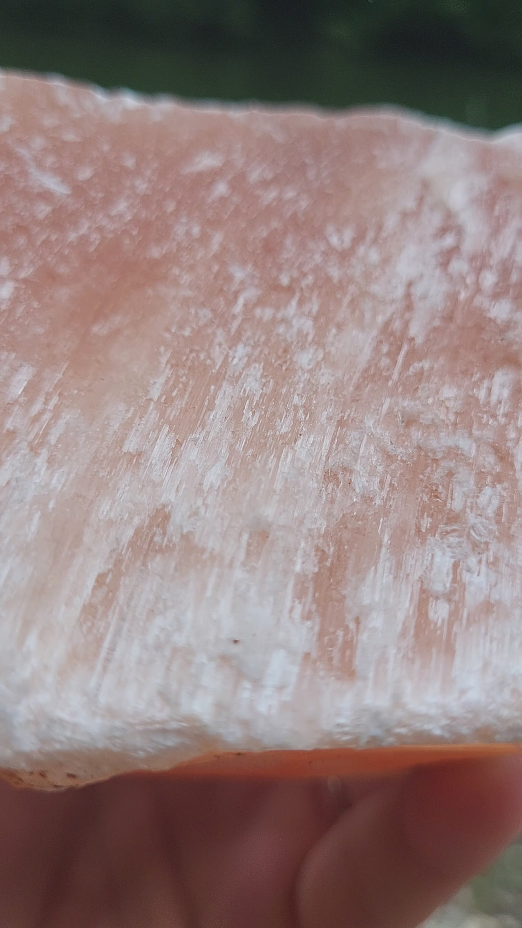 Grosse pierre brute, Cristal de sélénite brut, Pierre de sélénite orange