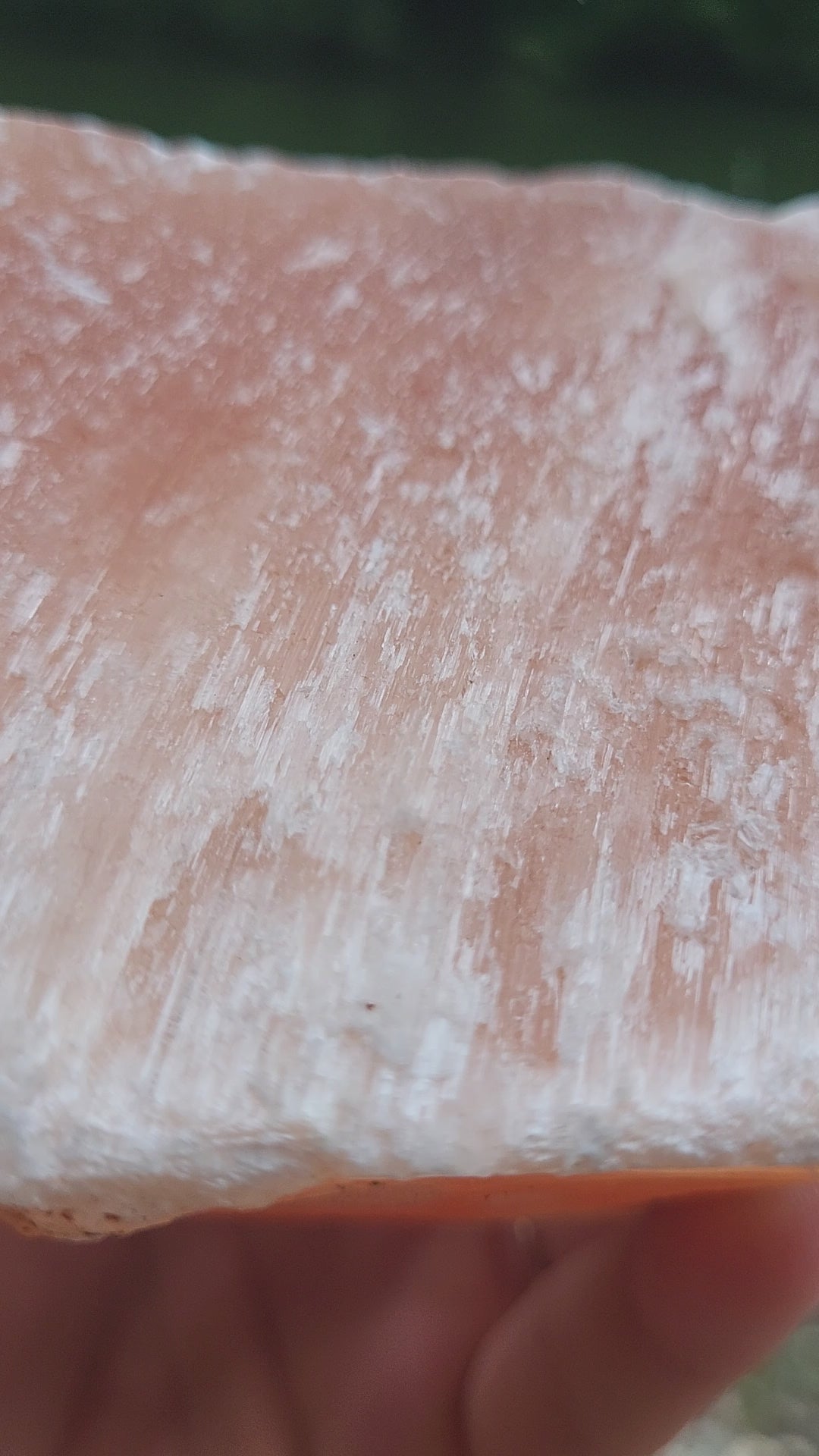 Grosse pierre brute, Cristal de sélénite brut, Pierre de sélénite orange