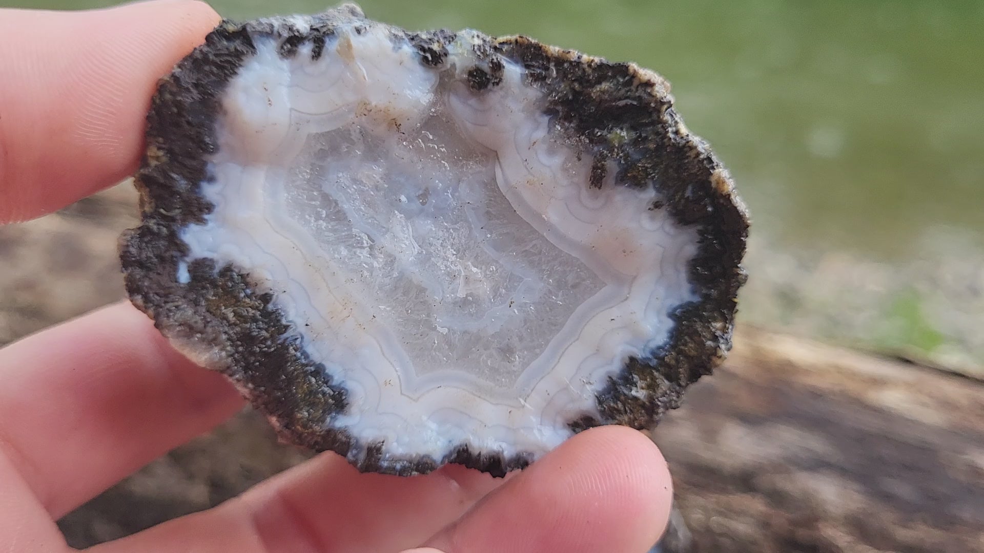 Géode d'agate coco du Mexique, géode de cristal naturel, pour lithothérapie, soin par les pierres, collection et décoration de la maison